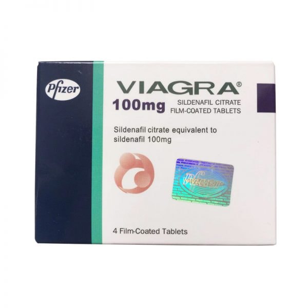 威而鋼 VIAGRA 100mg 1盒/4顆 輝瑞原廠官方授權 丁丁藥局台灣官網正品