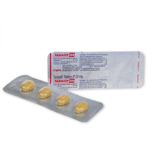 犀利士Tadacip 20mg/4粒 印度學名藥版 丁丁藥局台灣官網正品 - 台灣藥局官方店